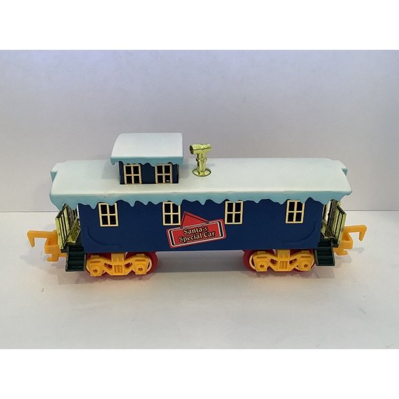 Vintage North Pole Christmas Express Station Train Caboose Special Car Toy State - Picture 4 of 7